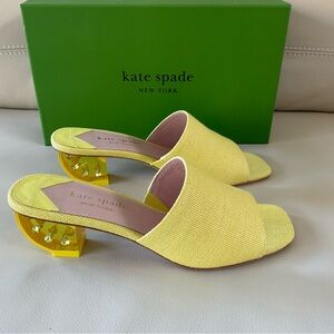 Kate Spade Citrus Slide Sandals, Size 8.5